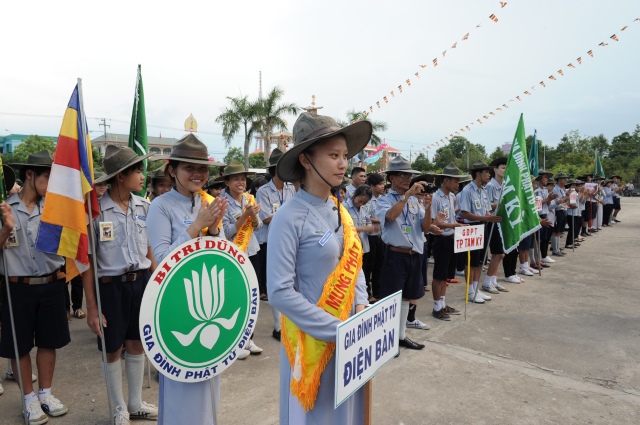 Quảng Nam: Phân Ban Hướng dẫn GĐPT tỉnh khai mạc hội trại toàn tỉnh