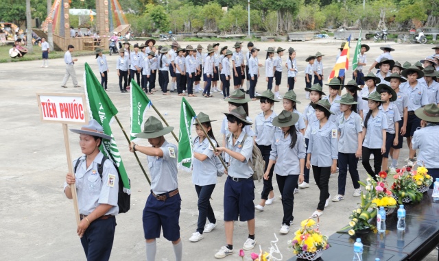 Quảng Nam: Phân Ban Hướng dẫn GĐPT tỉnh khai mạc hội trại toàn tỉnh