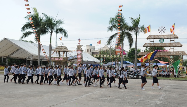 Quảng Nam: Phân Ban Hướng dẫn GĐPT tỉnh khai mạc hội trại toàn tỉnh