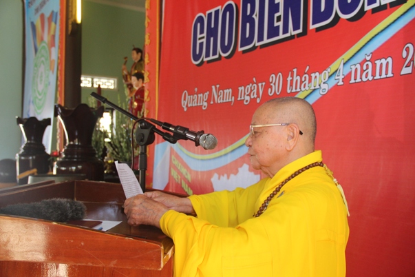 Quảng Nam: BTS PG tỉnh tổ chức Đại lễ cầu nguyện hòa bình cho biển Đông