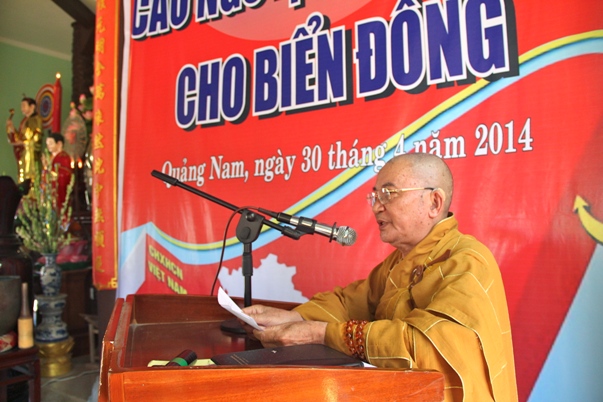Quảng Nam: BTS PG tỉnh tổ chức Đại lễ cầu nguyện hòa bình cho biển Đông