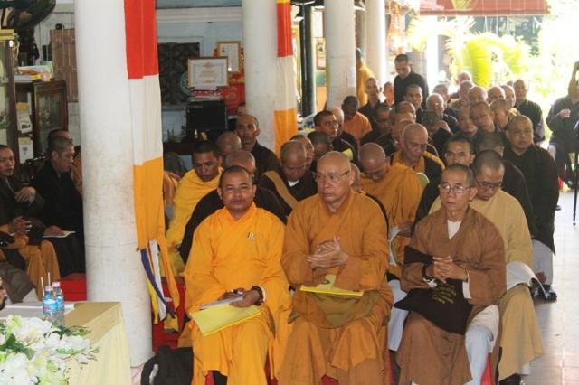 Đồng Tháp: Khai Giảng Khóa Bồi Dưỡng Hành  Chánh Trụ Trì