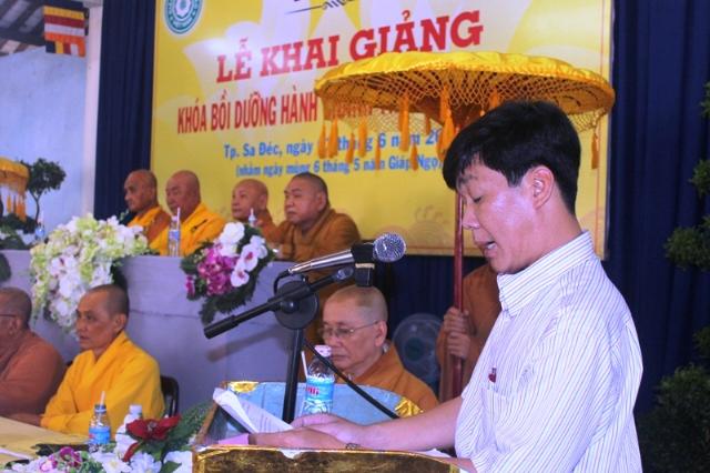 Đồng Tháp: Khai Giảng Khóa Bồi Dưỡng Hành  Chánh Trụ Trì