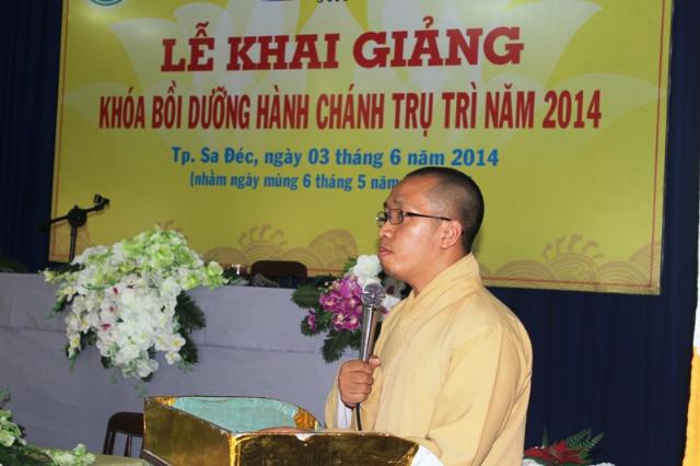 Đồng Tháp: Bế Mạc Khóa Bồi Dưỡng Hành Chánh Trụ Trì Cơ Sở