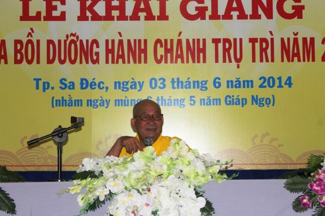 Đồng Tháp: Bế Mạc Khóa Bồi Dưỡng Hành Chánh Trụ Trì Cơ Sở