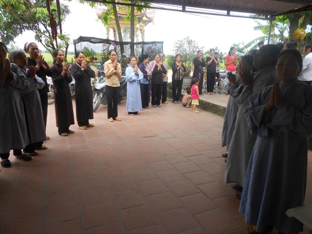 Hải Dương: Lễ An Vị Bảy Đức Phật Dược Sư tại chùa Vũ Xá