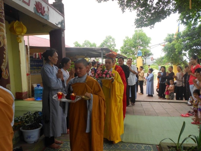 Hải Dương: Lễ An Vị Bảy Đức Phật Dược Sư tại chùa Vũ Xá