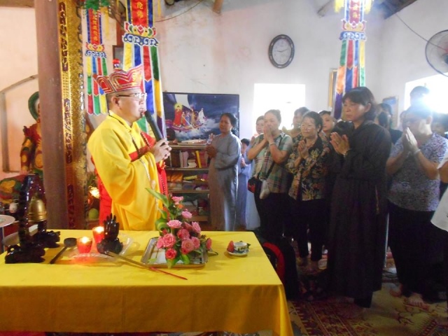 Hải Dương: Lễ An Vị Bảy Đức Phật Dược Sư tại chùa Vũ Xá