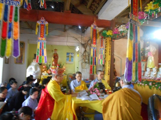 Hải Dương: Lễ An Vị Bảy Đức Phật Dược Sư tại chùa Vũ Xá