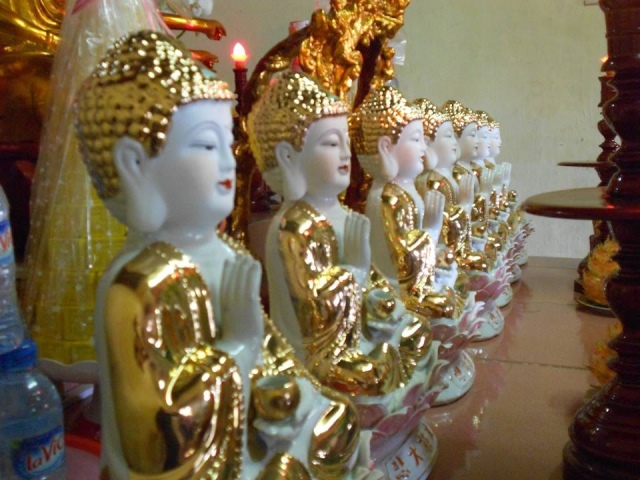 Hải Dương: Lễ An Vị Bảy Đức Phật Dược Sư tại chùa Vũ Xá