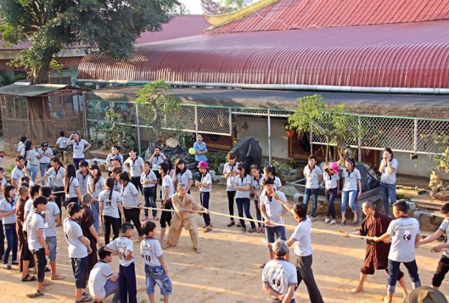 Gia Lai: Khóa tu tuổi trẻ hướng thiện tại chùa Quan Âm - An Khê