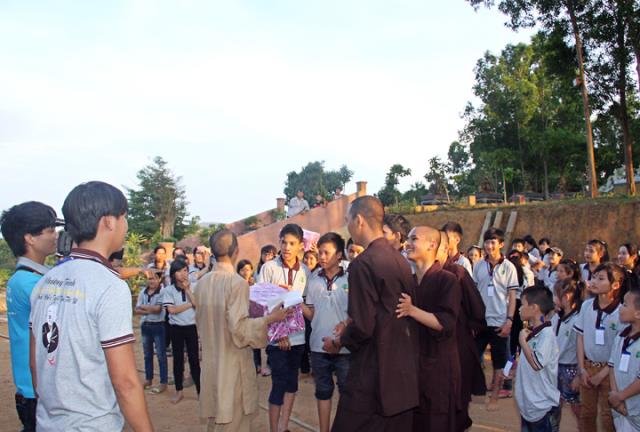 Gia Lai: Khóa tu tuổi trẻ hướng thiện tại chùa Quan Âm - An Khê