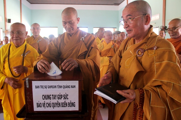 Quảng Nam: BTS PG tỉnh tổ chức Đại lễ cầu nguyện hòa bình cho biển Đông