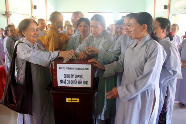 Quảng Nam: BTS PG tỉnh tổ chức Đại lễ cầu nguyện hòa bình cho biển Đông