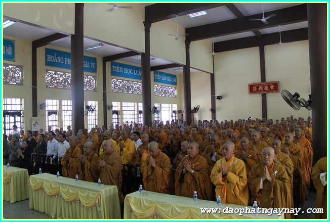 Bình Dương: Lễ truy điệu Đại lão Hòa thượng Thích Trí Tịnh