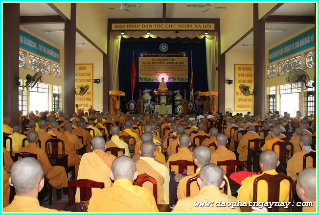 Bình Dương: Lễ truy điệu Đại lão Hòa thượng Thích Trí Tịnh