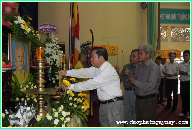 Bình Dương: Lễ truy điệu Đại lão Hòa thượng Thích Trí Tịnh