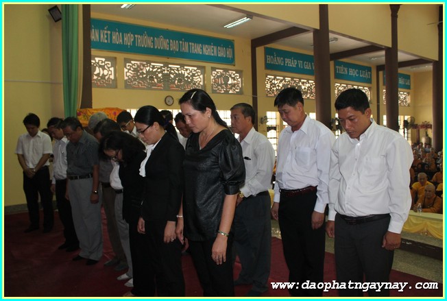 Bình Dương: Lễ truy điệu Đại lão Hòa thượng Thích Trí Tịnh