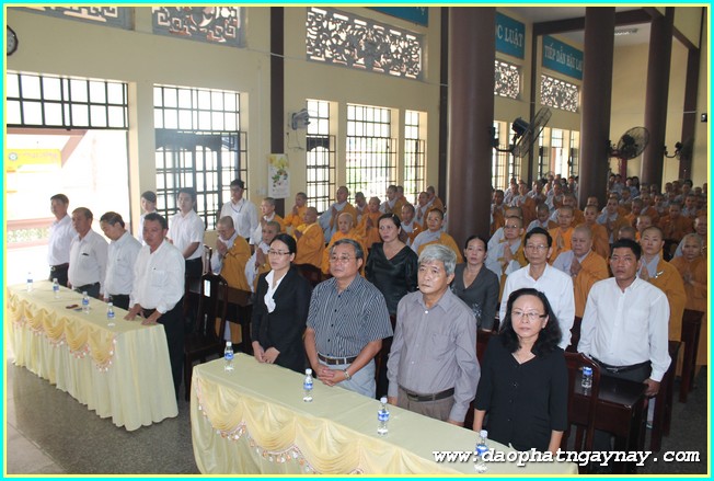 Bình Dương: Lễ truy điệu Đại lão Hòa thượng Thích Trí Tịnh