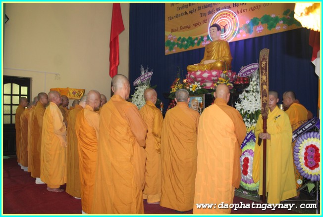 Bình Dương: Lễ truy điệu Đại lão Hòa thượng Thích Trí Tịnh