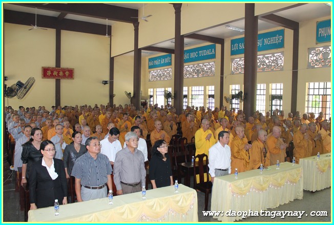 Bình Dương: Lễ truy điệu Đại lão Hòa thượng Thích Trí Tịnh