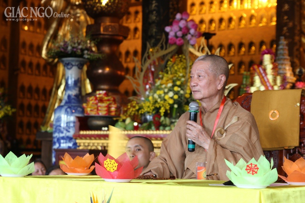 Vesak 2014: HT. Thích Trí Quảng, HT. Thích Bảo Nghiêm thuyết giảng tại Vesak 2014