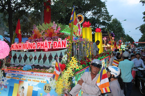 Vũng Tàu: Hoành tráng với các hoạt động mừng Đại lễ Phật Đản 2014