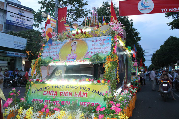 Vũng Tàu: Hoành tráng với các hoạt động mừng Đại lễ Phật Đản 2014