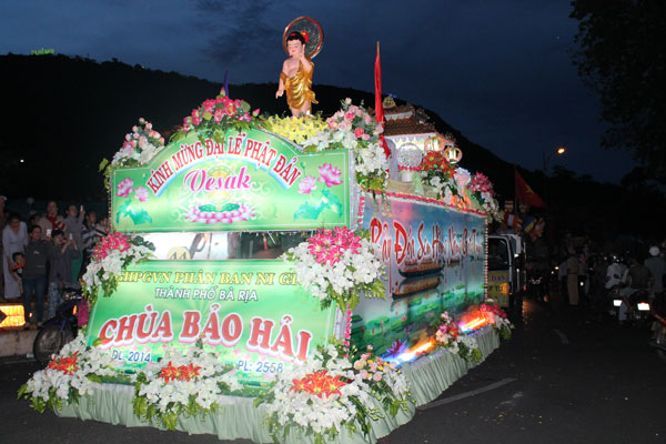 Vũng Tàu: Hoành tráng với các hoạt động mừng Đại lễ Phật Đản 2014