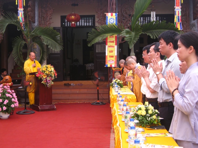 Đại lễ Phật đản Pl 2558 tại chùa Tăng Phúc - Hà Nội