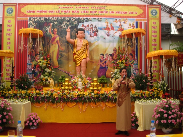 Đại lễ Phật đản Pl 2558 tại chùa Tăng Phúc - Hà Nội