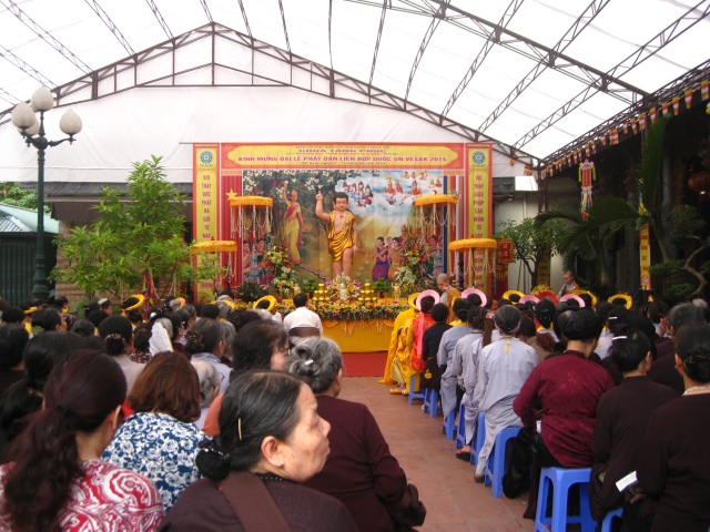 Đại lễ Phật đản Pl 2558 tại chùa Tăng Phúc - Hà Nội