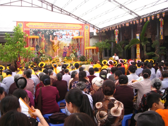 Đại lễ Phật đản Pl 2558 tại chùa Tăng Phúc - Hà Nội