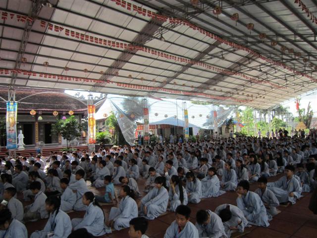 Chùm Ảnh Tổng Hợp Khóa Tu Nụ Thương Sen Hồng Chùa Từ Xuyên