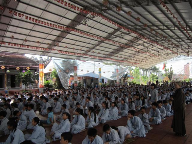 Chùm Ảnh Tổng Hợp Khóa Tu Nụ Thương Sen Hồng Chùa Từ Xuyên