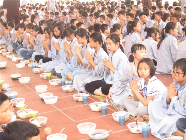 Chùm Ảnh Tổng Hợp Khóa Tu Nụ Thương Sen Hồng Chùa Từ Xuyên