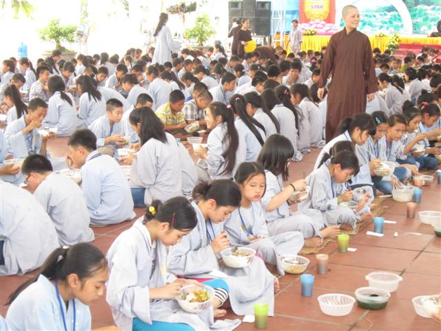 Chùm Ảnh Tổng Hợp Khóa Tu Nụ Thương Sen Hồng Chùa Từ Xuyên