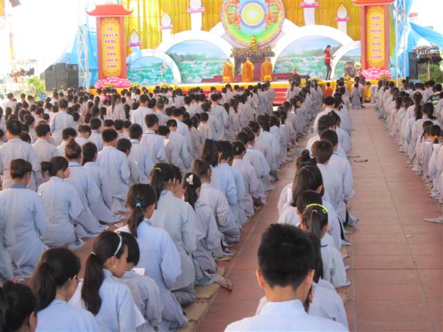 Chùm Ảnh Tổng Hợp Khóa Tu Nụ Thương Sen Hồng Chùa Từ Xuyên