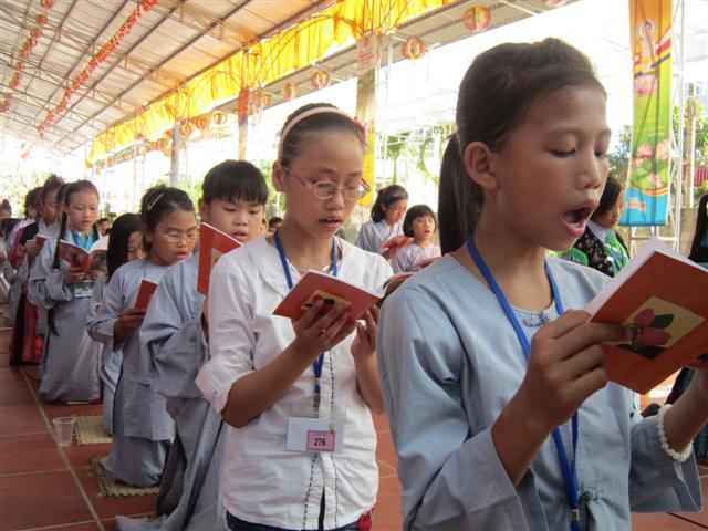 Chùm Ảnh Tổng Hợp Khóa Tu Nụ Thương Sen Hồng Chùa Từ Xuyên