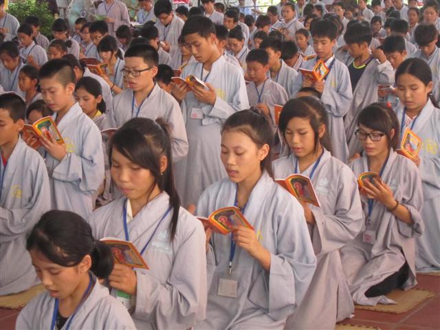 Chùm Ảnh Tổng Hợp Khóa Tu Nụ Thương Sen Hồng Chùa Từ Xuyên