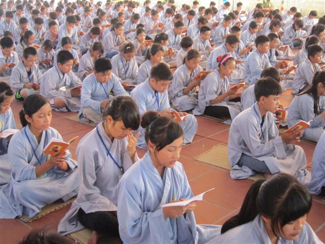 Chùm Ảnh Tổng Hợp Khóa Tu Nụ Thương Sen Hồng Chùa Từ Xuyên