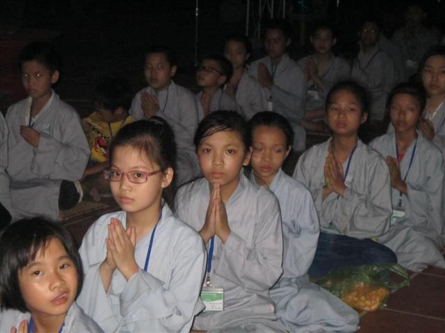 Chùm Ảnh Tổng Hợp Khóa Tu Nụ Thương Sen Hồng Chùa Từ Xuyên