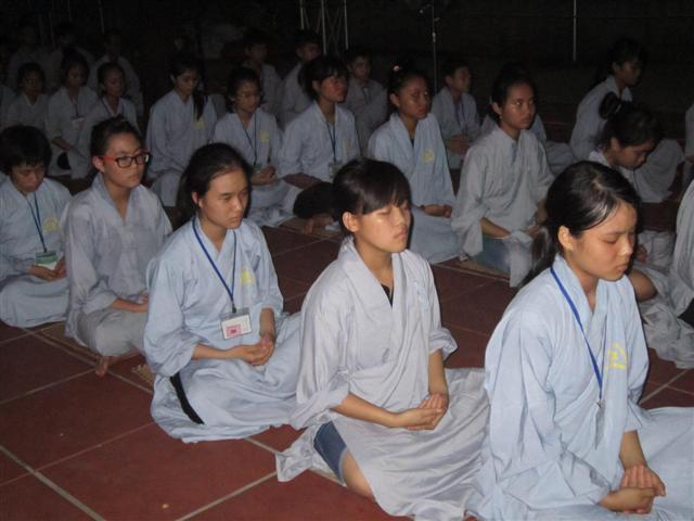 Chùm Ảnh Tổng Hợp Khóa Tu Nụ Thương Sen Hồng Chùa Từ Xuyên