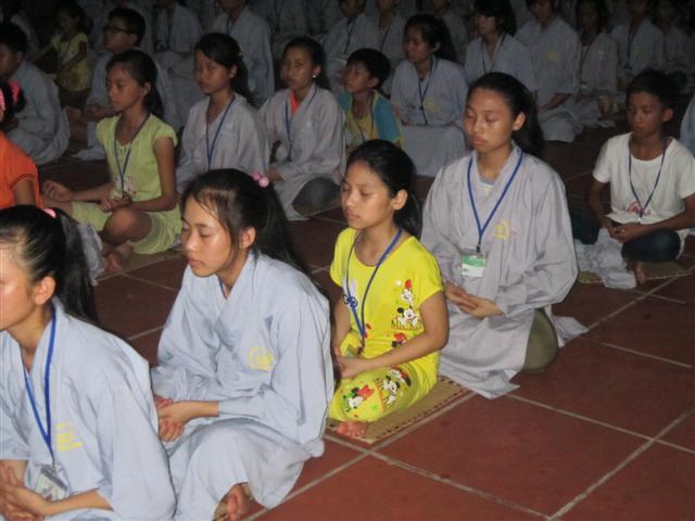 Chùm Ảnh Tổng Hợp Khóa Tu Nụ Thương Sen Hồng Chùa Từ Xuyên