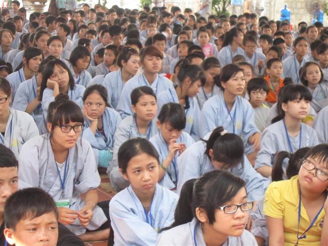 Chùm Ảnh Tổng Hợp Khóa Tu Nụ Thương Sen Hồng Chùa Từ Xuyên