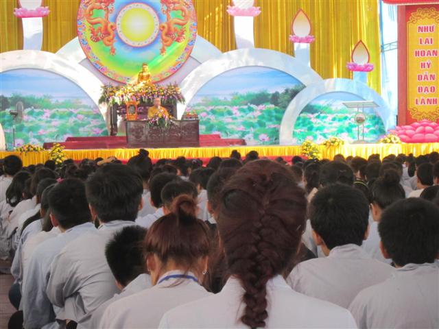 Chùm Ảnh Tổng Hợp Khóa Tu Nụ Thương Sen Hồng Chùa Từ Xuyên