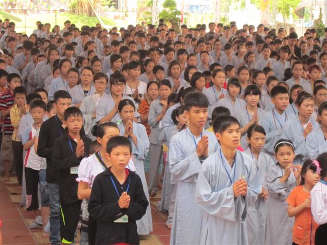 Chùm Ảnh Tổng Hợp Khóa Tu Nụ Thương Sen Hồng Chùa Từ Xuyên