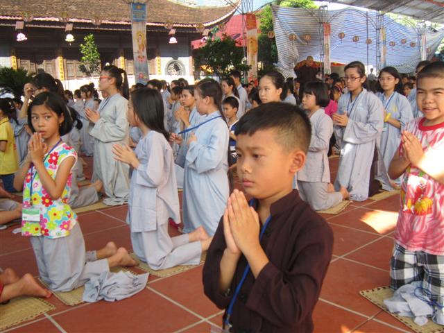Chùm Ảnh Tổng Hợp Khóa Tu Nụ Thương Sen Hồng Chùa Từ Xuyên