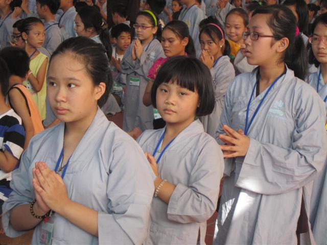 Chùm Ảnh Tổng Hợp Khóa Tu Nụ Thương Sen Hồng Chùa Từ Xuyên