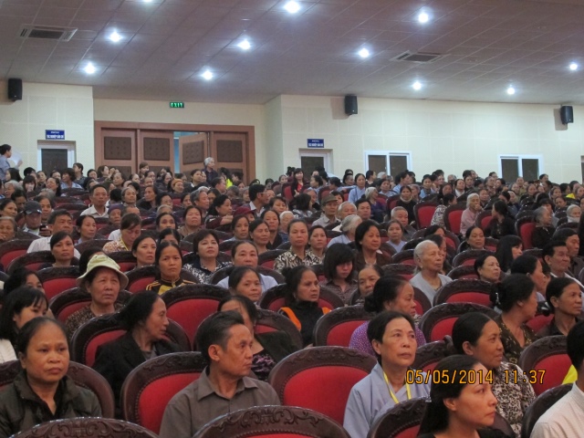 Ninh Bình: Hơn 2000 người xem phim Cuộc Đời Đức Phật tại Trung Tâm Hội Nghị Ninh Bình
